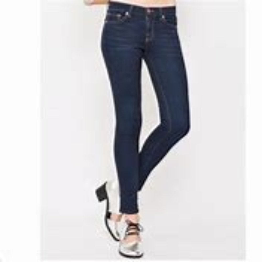 J Brand 8112CO32 mid-rise stovepipe jeans in Ignite dark wash size 27
